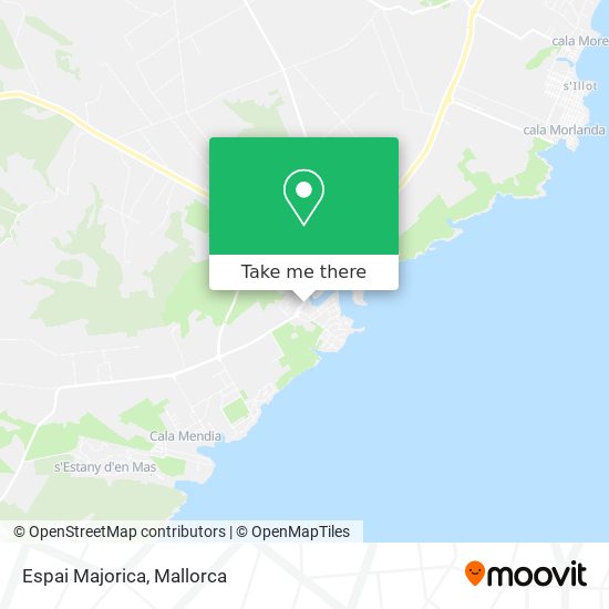 Espai Majorica map