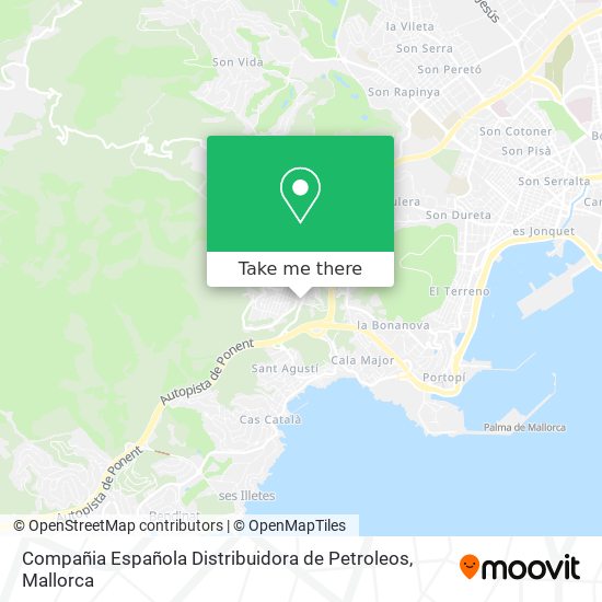 Compañia Española Distribuidora de Petroleos map