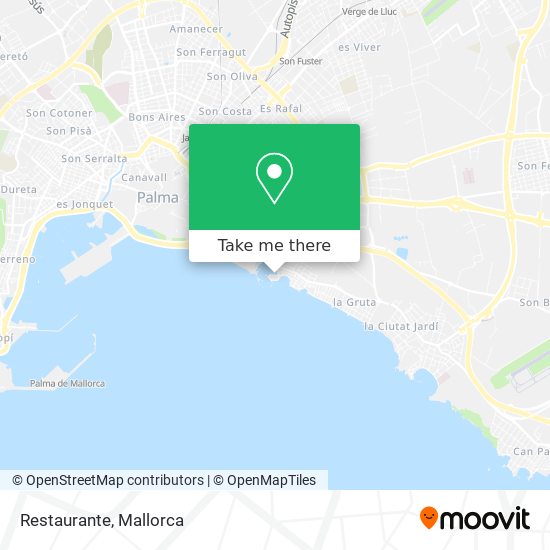 mapa Restaurante