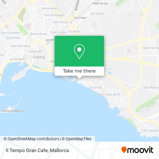 mapa Il Tempo Gran Cafe