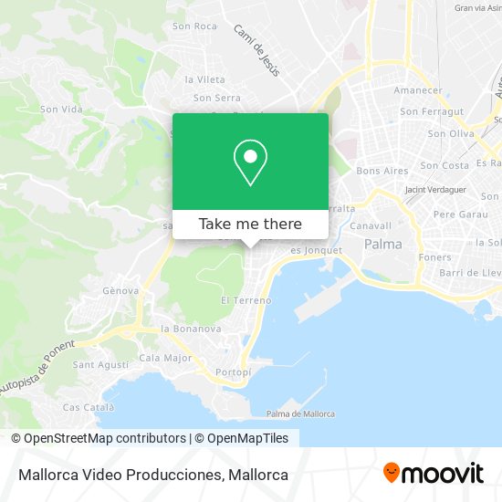 Mallorca Video Producciones map