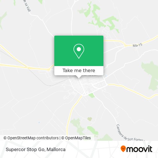 Supercor Stop Go map