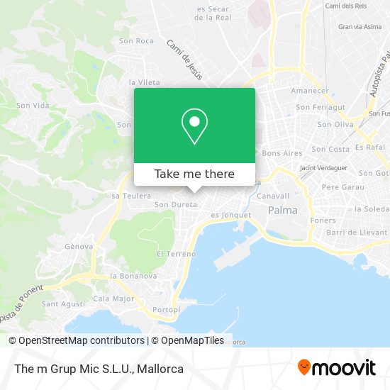 The m Grup Mic S.L.U. map