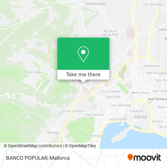 BANCO POPULAR map