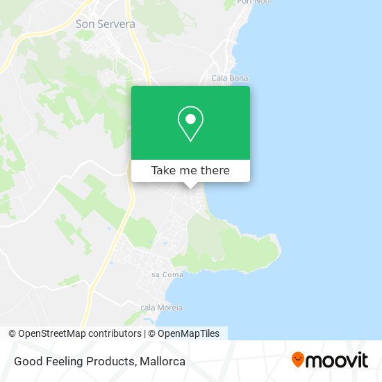 Good Feeling Products map