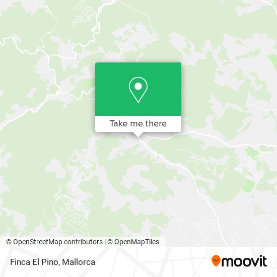 Finca El Pino map