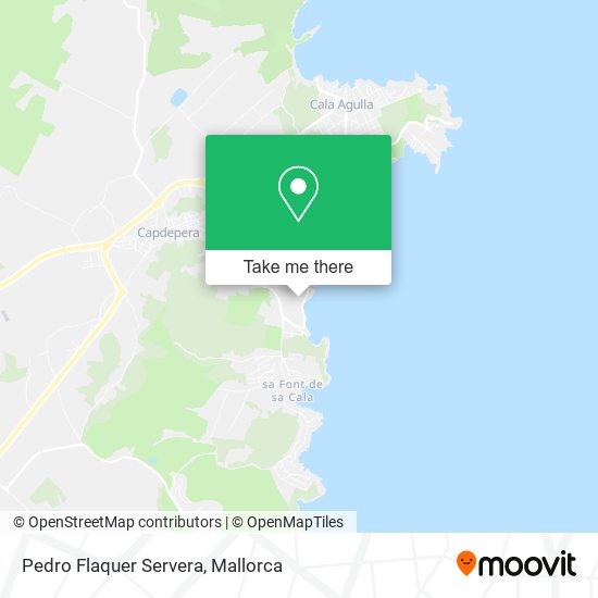 Pedro Flaquer Servera map