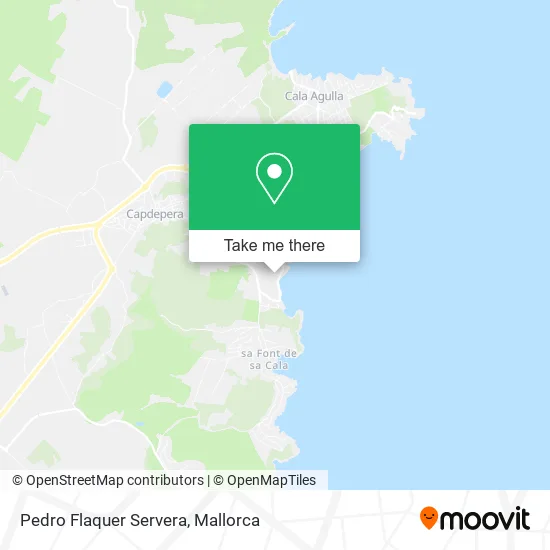 Pedro Flaquer Servera map