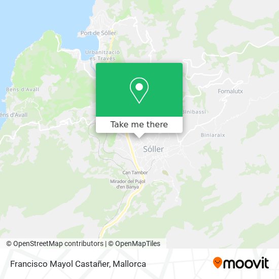 mapa Francisco Mayol Castañer