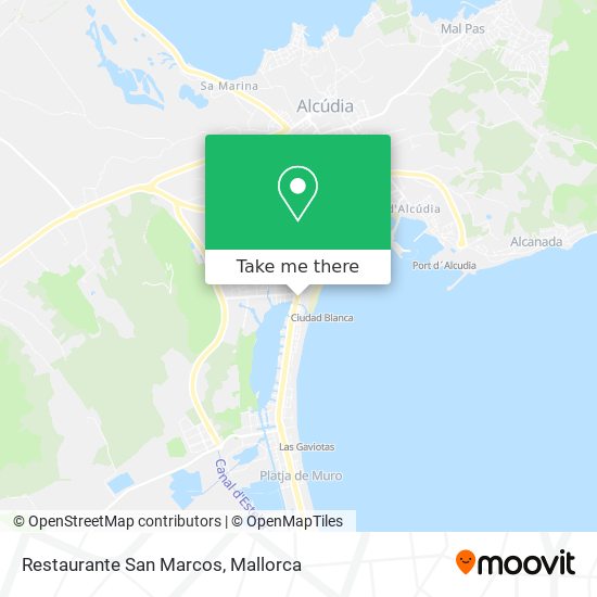 Restaurante San Marcos map