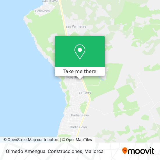 Olmedo Amengual Construcciones map