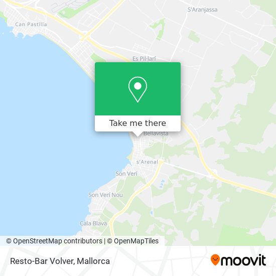 Resto-Bar Volver map