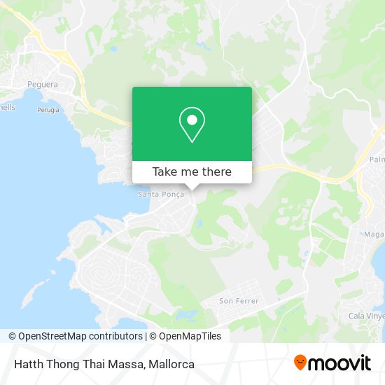 Hatth Thong Thai Massa map