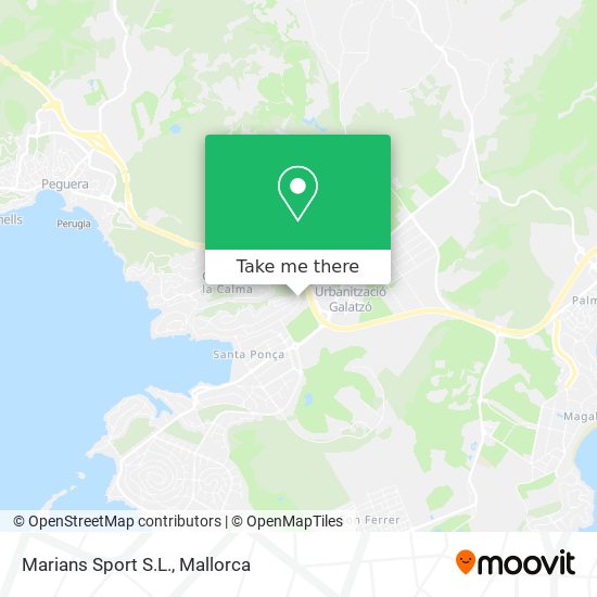 mapa Marians Sport S.L.