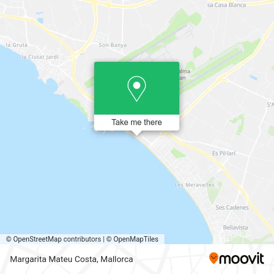 Margarita Mateu Costa map