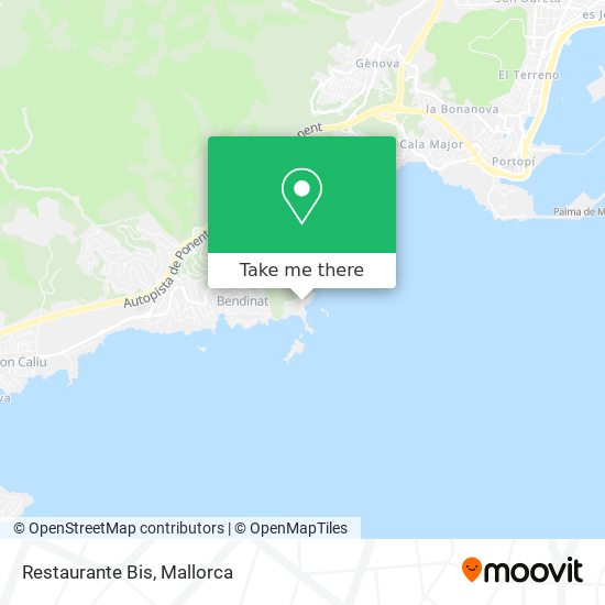 mapa Restaurante Bis