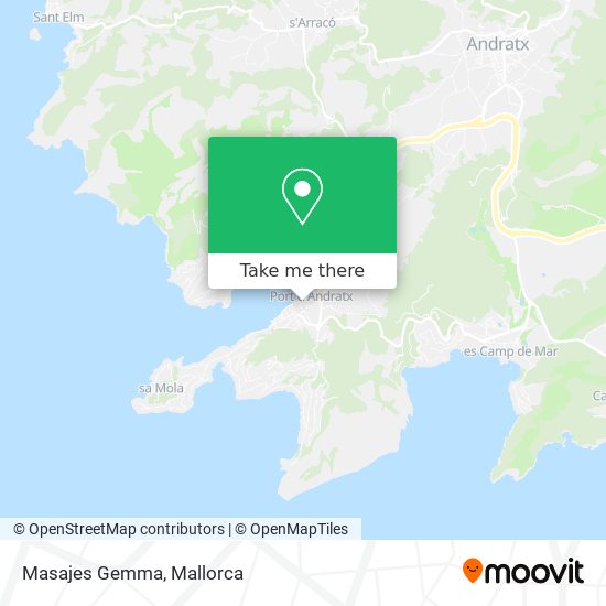 mapa Masajes Gemma