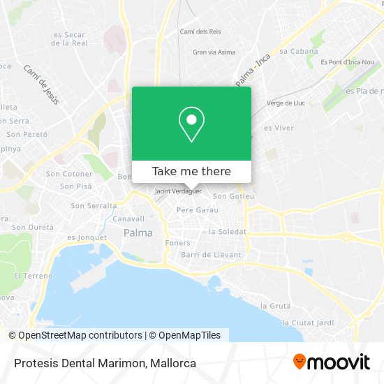 Protesis Dental Marimon map