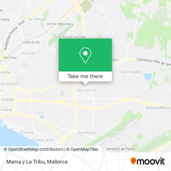 Mama y La Tribu map