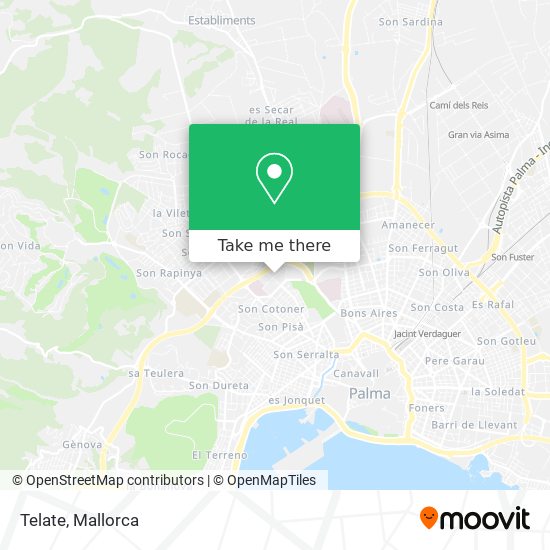 Telate map