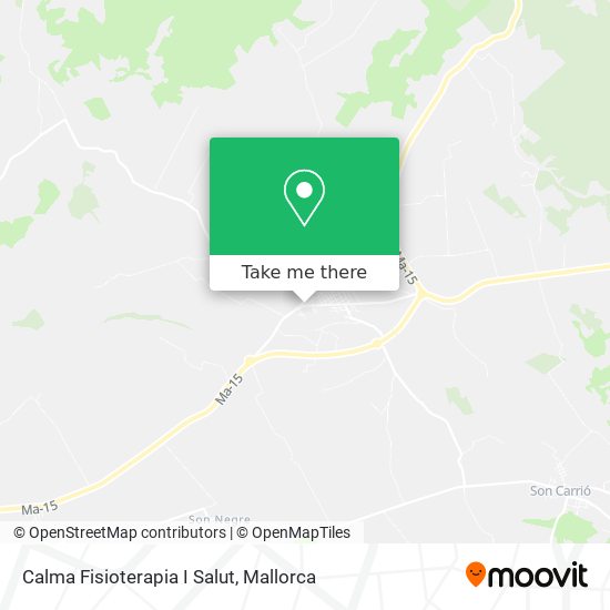 Calma Fisioterapia I Salut map