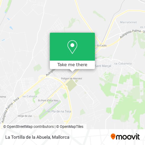 mapa La Tortilla de la Abuela