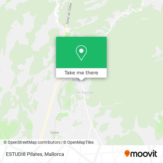 ESTUDI8 Pilates map