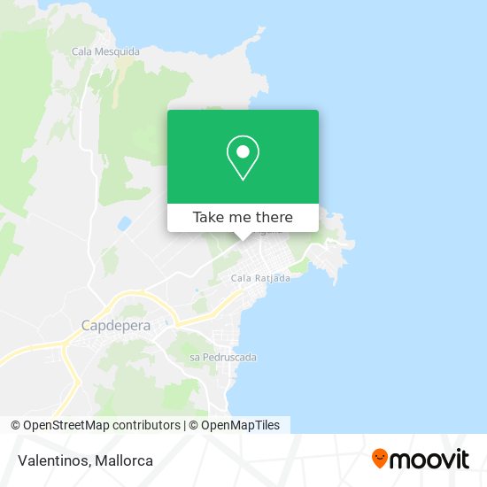 Valentinos map