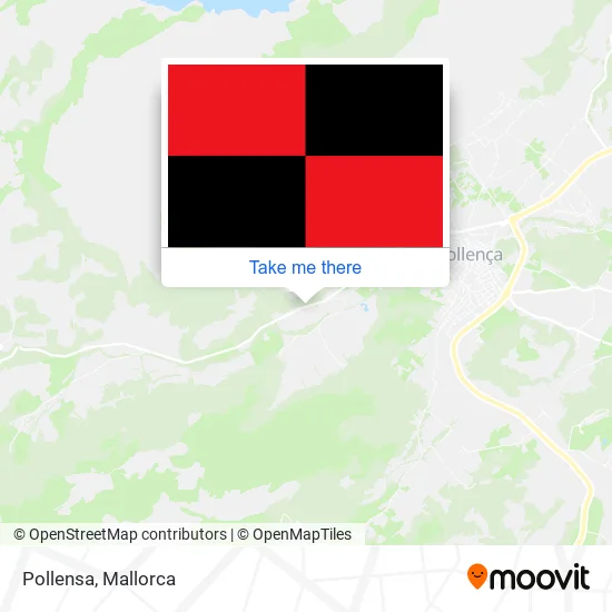 Pollensa map