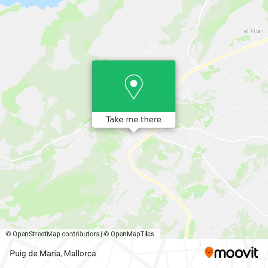 Puig de Maria map