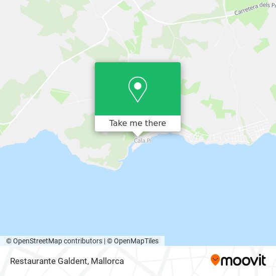 Restaurante Galdent map