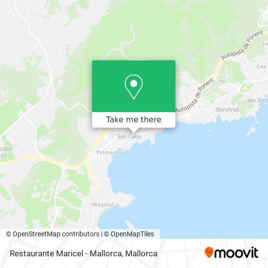 Restaurante Maricel - Mallorca map