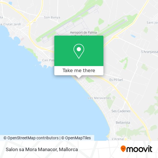 mapa Salon sa Mora Manacor