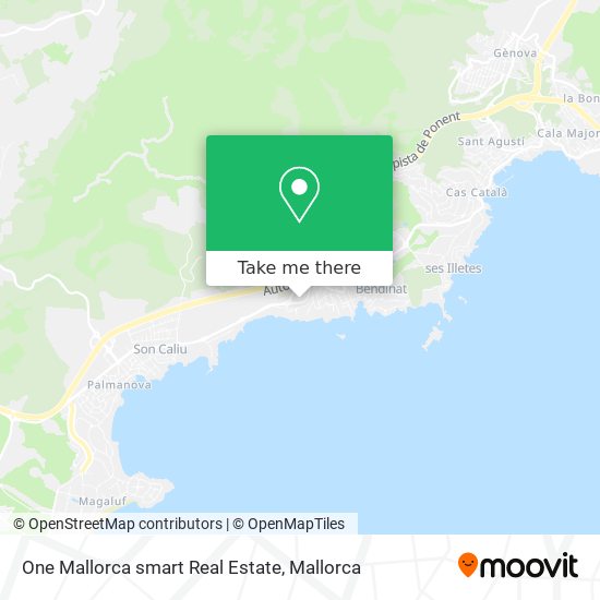 mapa One Mallorca smart Real Estate