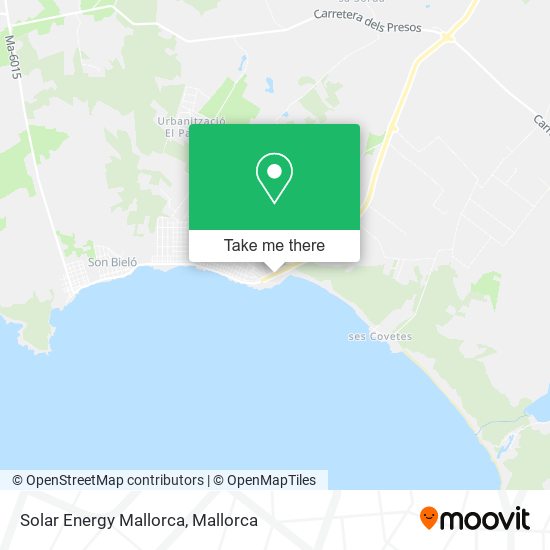 Solar Energy Mallorca map