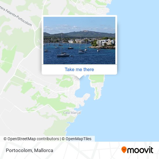 Portocolom map