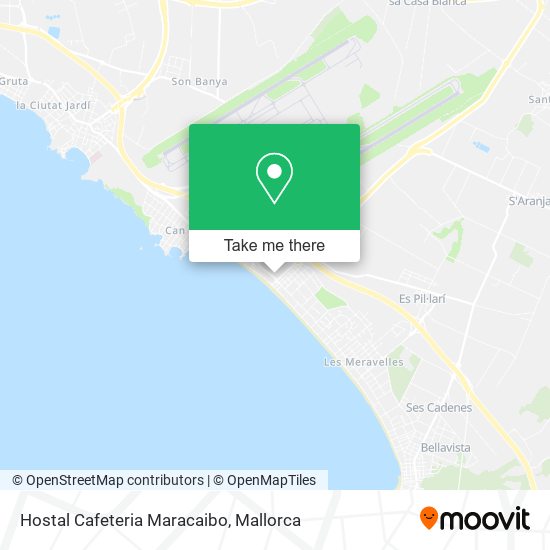 Hostal Cafeteria Maracaibo map