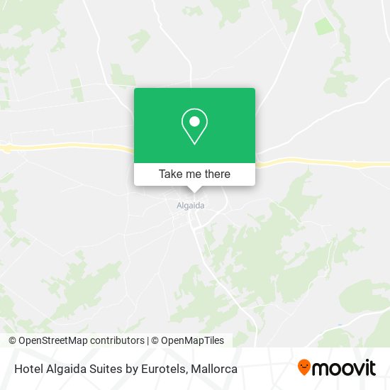 Hotel Algaida Suites by Eurotels map