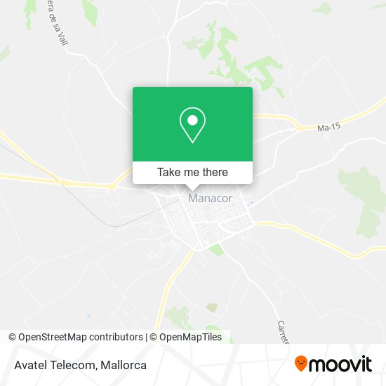Avatel Telecom map