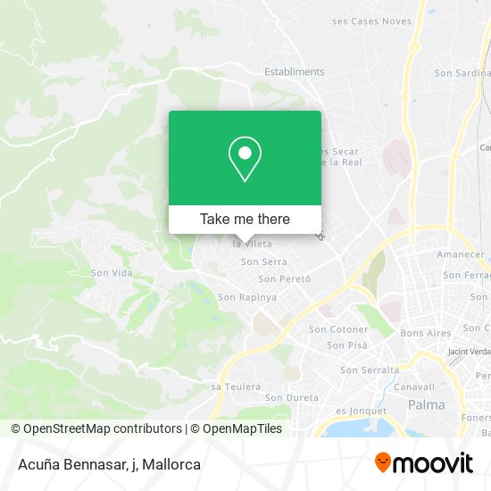 Acuña Bennasar, j map