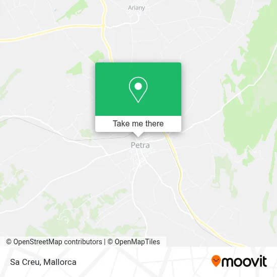 Sa Creu map