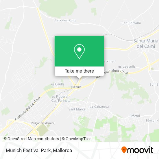 Munich Festival Park map