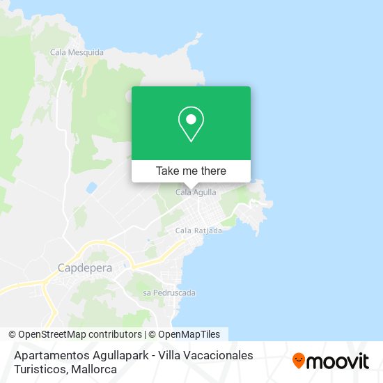 Apartamentos Agullapark - Villa Vacacionales Turisticos map