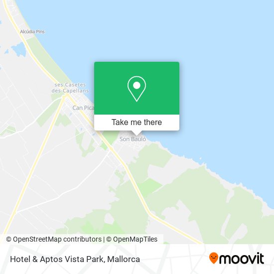 Hotel & Aptos Vista Park map
