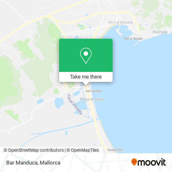Bar Manduca map