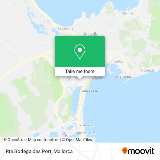 Rte.Bodega des Port map