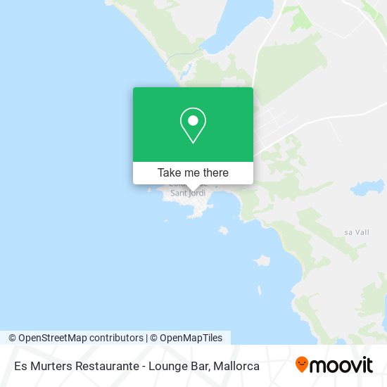 Es Murters Restaurante - Lounge Bar map