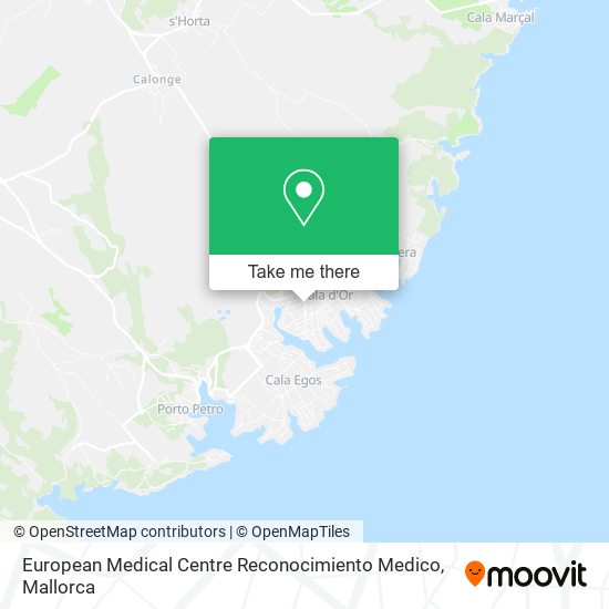 European Medical Centre Reconocimiento Medico map