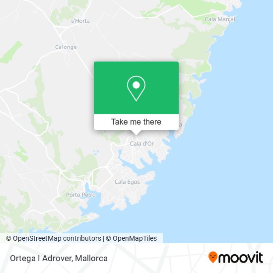 Ortega I Adrover map