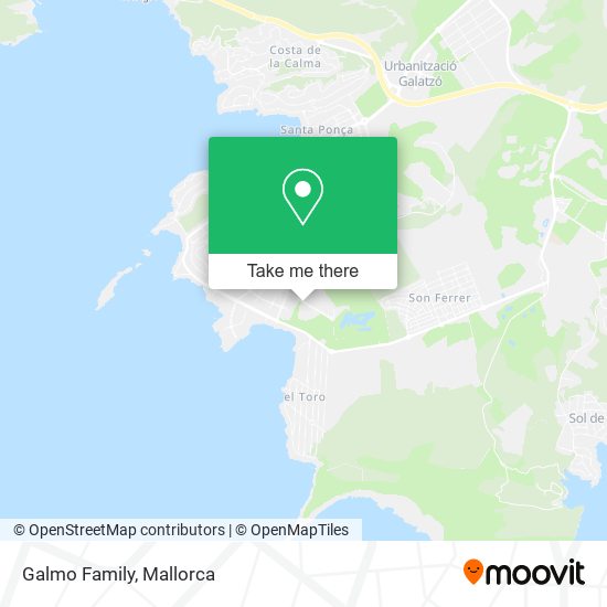 mapa Galmo Family